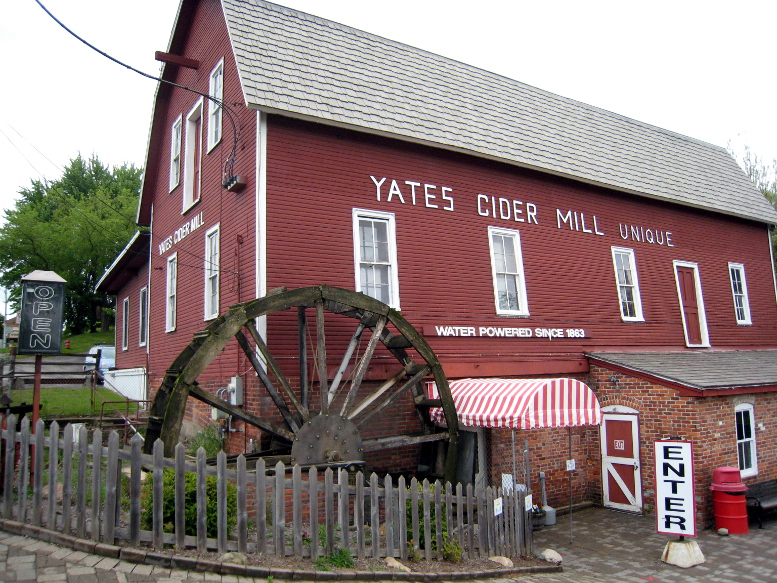 Yates Cider Mill, north and west elevations, 2020