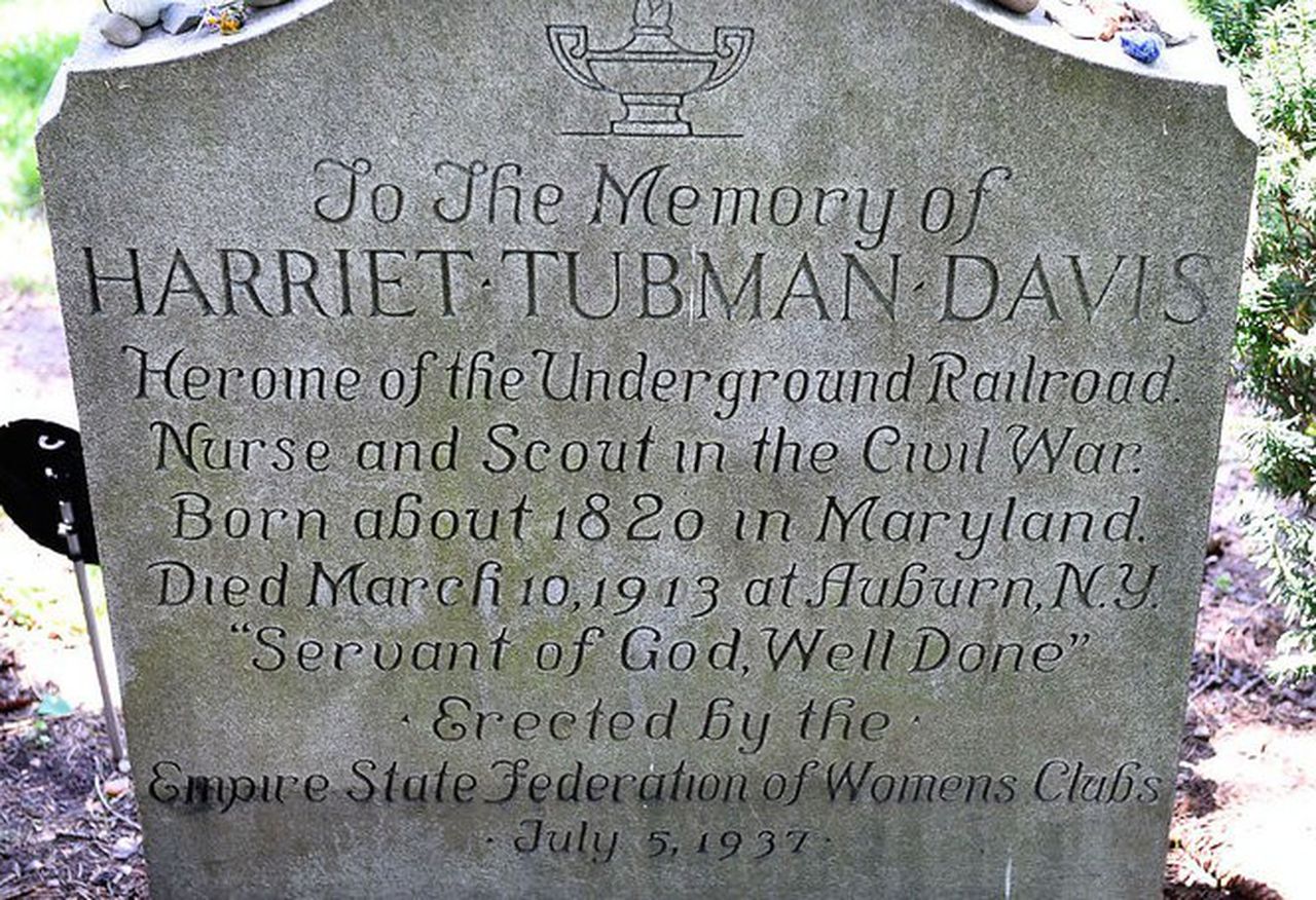 Headstone of Harriet Tubman