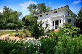 This Greek Revival home was best-known as the summer home of Michigan U.S. Senator Charles Stuart