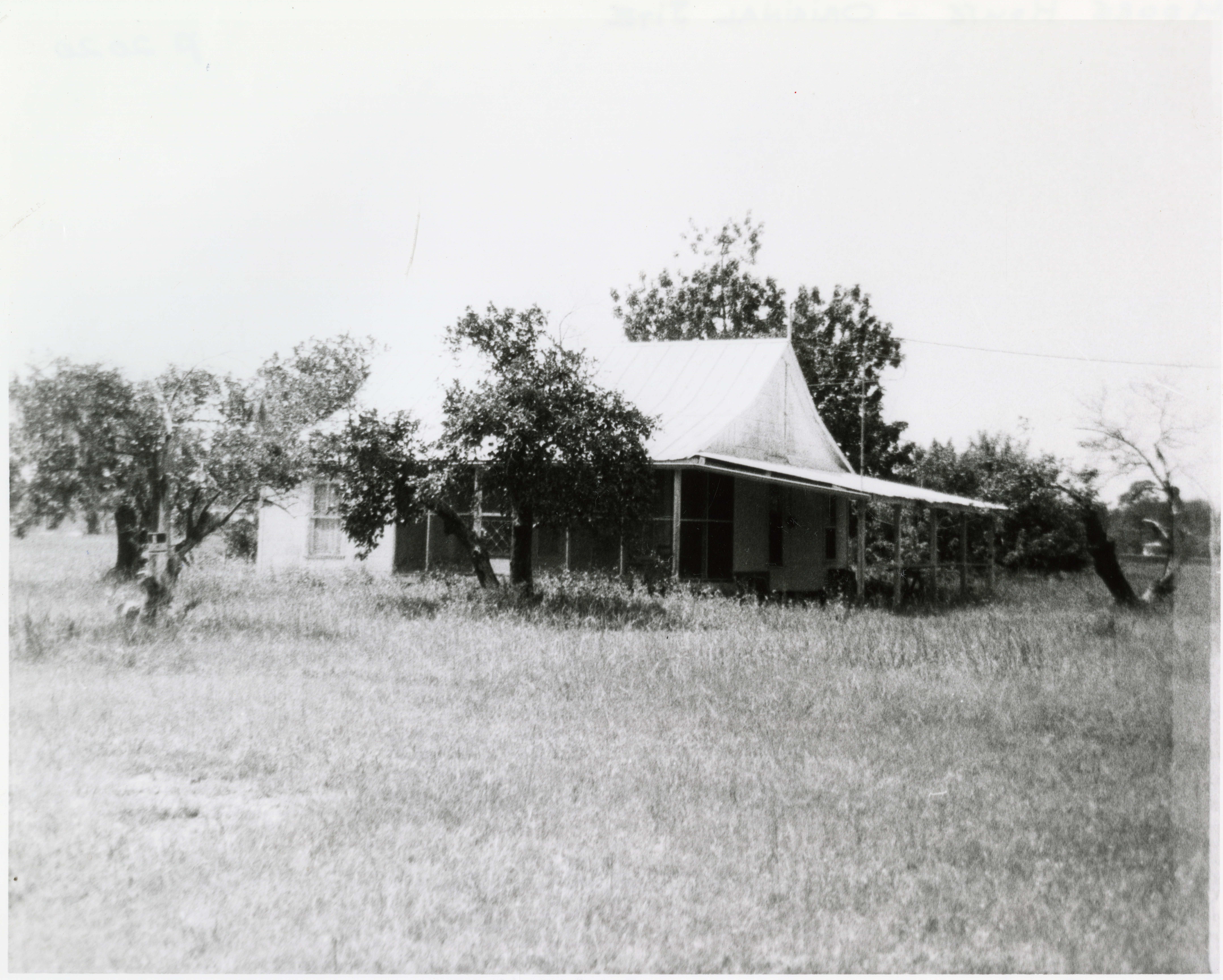Moore House on original site, Dunedin, Florida, September 1980. 
