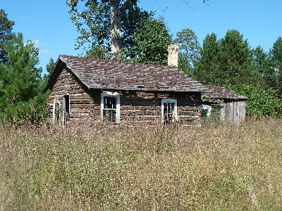 The Kaufman Homesteader's Cabin (1880s) ~ to be moved to the Heritage Village in summer  2020