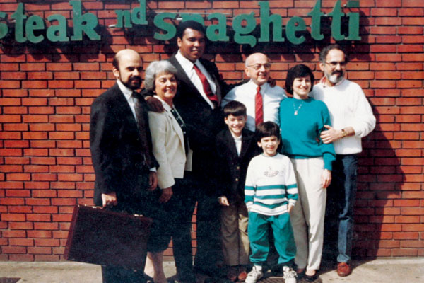 Muhammad Ali visited Jim's in 1994