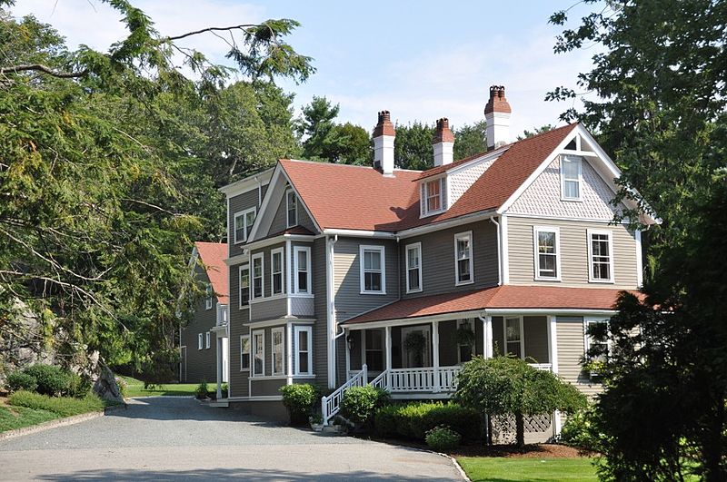 Oliver Wendell Holmes House in Beverly, Massachusetts. The only surviving structure directly and personally associated with the life of Justice Oliver Wendell Holmes, Jr.