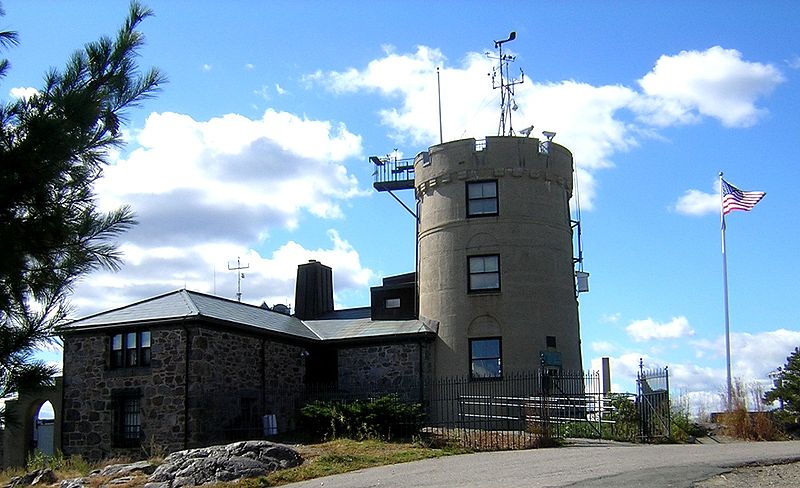 The Blue Hill Meteorological Observatory was declared a National Historic Landmark in 1989.