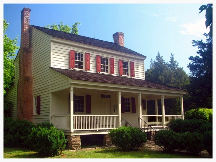 The Walnut Grove Plantation House.