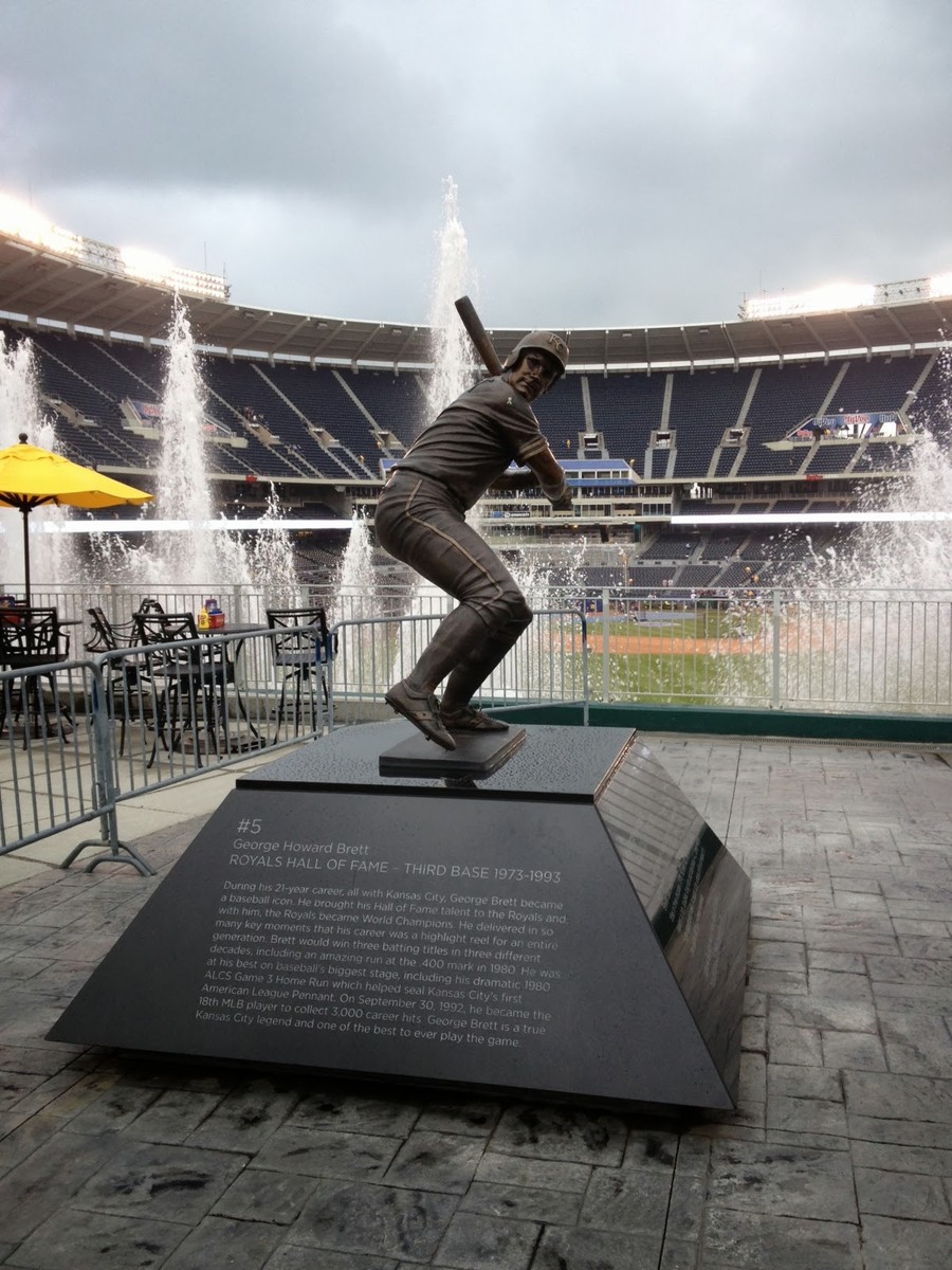 George Brett Lounge at Kauffman Stadium - in Kansas City, MO