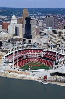 Great American Ball Park, section 404, home of Cincinnati Reds, page 1