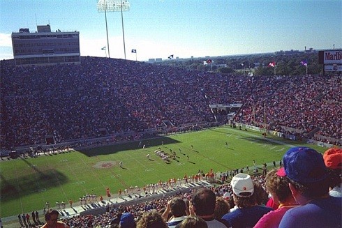 History of Tampa Stadium, The Big Sombrero, Houlihans and Raymond James  Stadium Home of the Tampa Bay Buccaneers