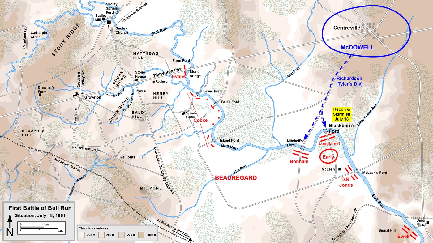 First Battle of Bull Run - Dates, Location & Who Won