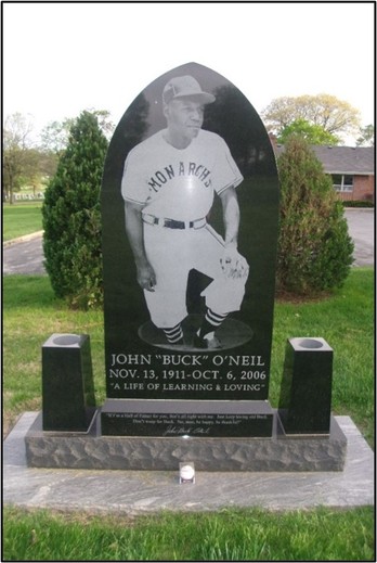 Satchel Paige and Buck O'Neil's Gravesites 