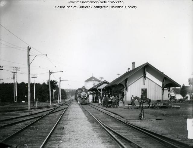 Sanford-Springvale Railroad Station - Clio