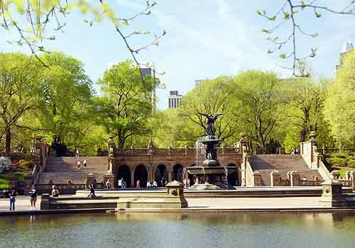 Bethesda Terrace and Fountain, Central Park, New York