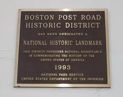 Springfield Ma Boston Post Rd Marker Boston Post Road Historic District - Clio