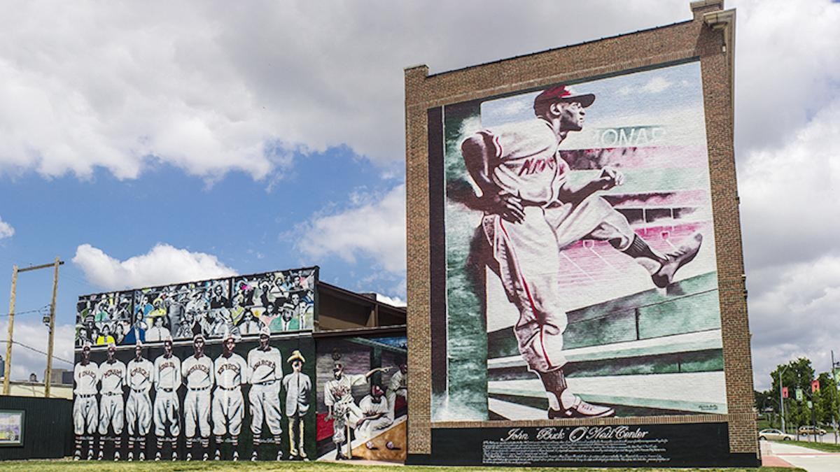 Buck O'Neil's Baseball Hall of Fame plaque is in Kansas City