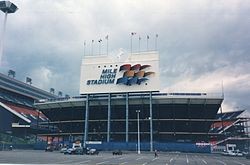 Former Site of Bears Baseball Stadium and Mile High Stadium - Clio