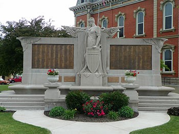 James Decatur Monument Peace Monument (Decatur,IN) - Clio