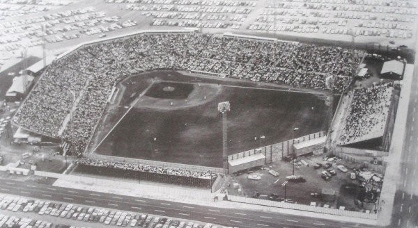 The Astrodome with the Colt 45's stadium next door. : r/houston