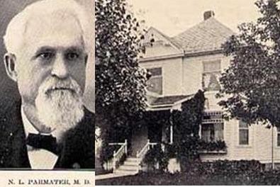 former residence of Dr. Nathan Parmater - Clio