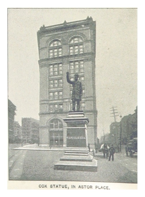 The monument in its originally location