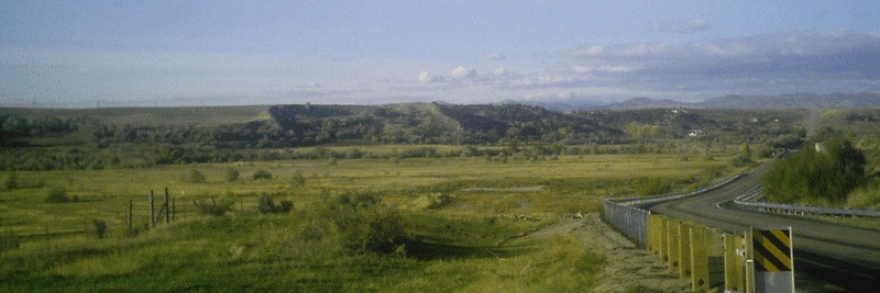 The location of the Bear River Massacre