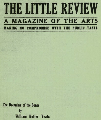 An issue of the Little Review featuring work by W.B. Yeats 