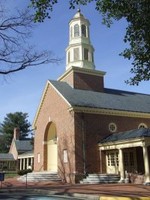 Truro Anglican Church - located next to the Dr. Gunnell House