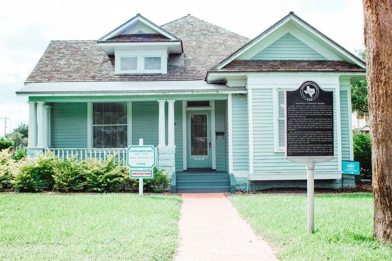 The Jalufka-Govatos House, located in Heritage Park.