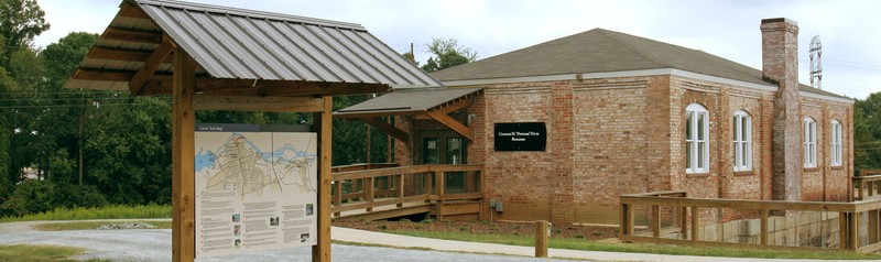 The Roanoke Canal Museum located at 15 Jackson St extension in Roanoke Rapids North Carolina.