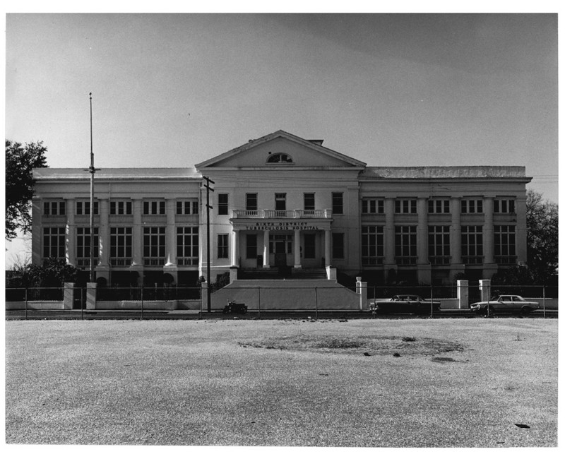 The Marine Hospital as it appeared in April 1972