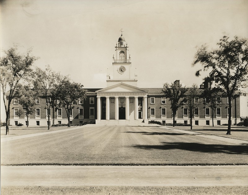 Samuel Phillips Hall, 1933