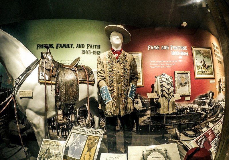 Buffalo Bill's actual performance costume