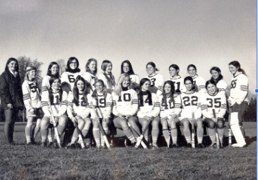 Inaugural 1971 Field Hockey Team