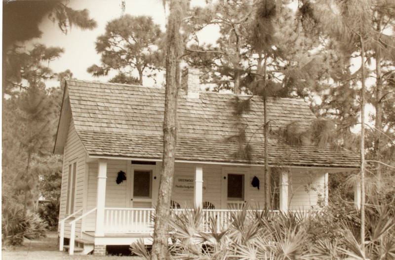 Greenwood House at Heritage Village, Largo, Florida, circa 1987.