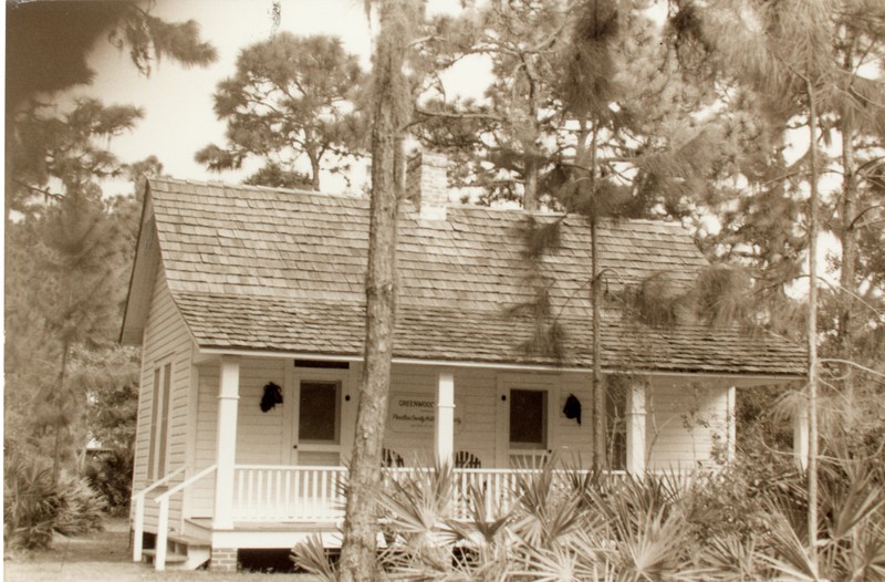 Greenwood House at Heritage Village, Largo, Florida, circa 1987. 