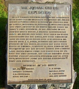 The historical marker is located next to the Eureka City Hall building.