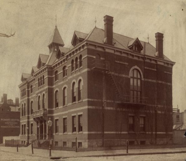 In 1862 the Women’s Medical College of Pennsylvania moved from its original location at 627 Arch Street to this building on North College Avenue next to the Women’s Hospital of Philadelphia (Mandell, Melissa). 