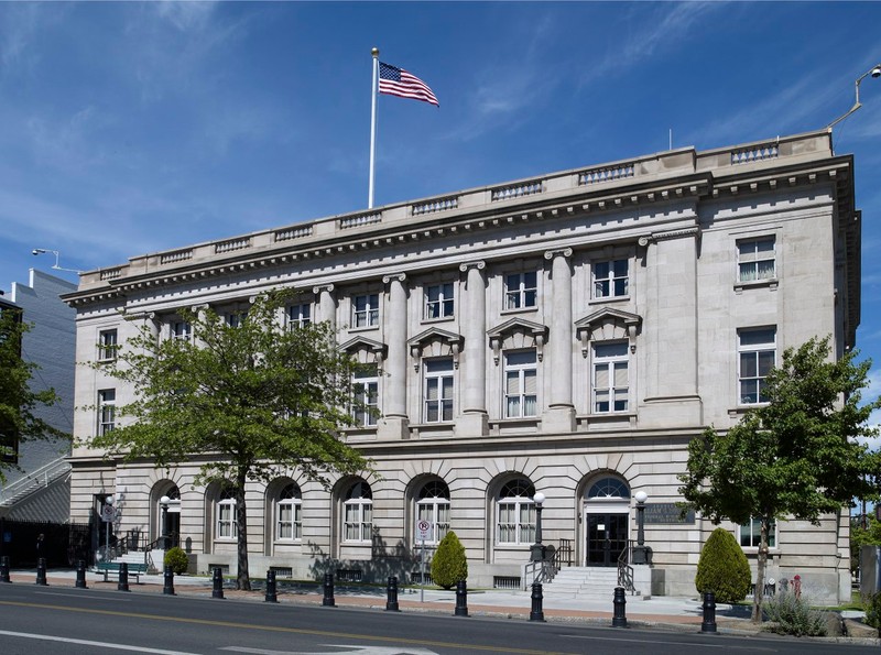 Built in 1912, the William O. Douglas Federal Building is a beautiful example of Second Renaissance architecture.