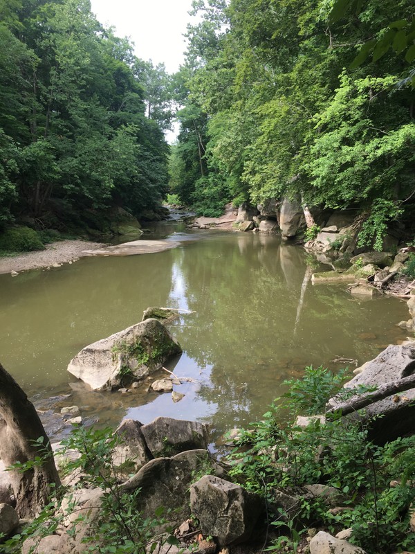 West Branch of the Black River as it runs through Cascade Park. 