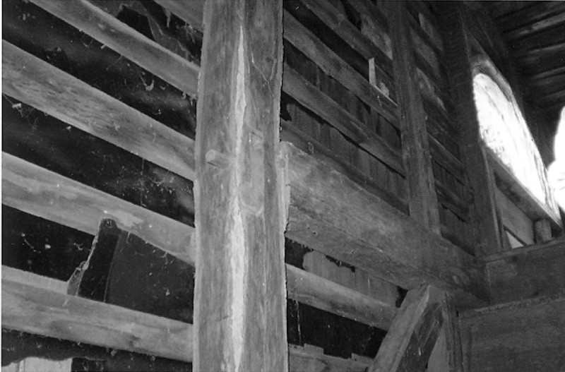 Wood, Beam, Black-and-white, Water