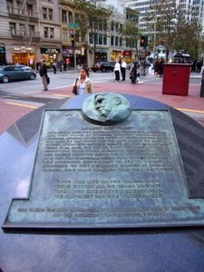 Robert Frost Historical Marker, San Francisco