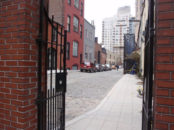 Alley, Street, Brick, Road