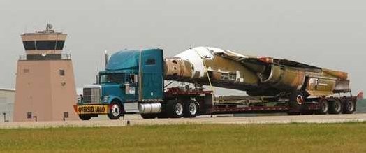 "Balls 9" Arrives at Meacham Airport, 16 May 2008