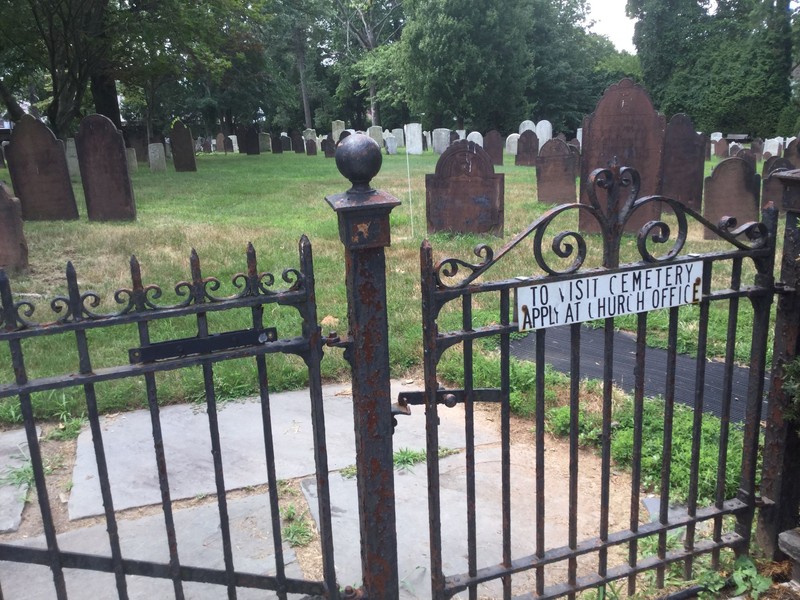 Entry gate to the Burial Grounds