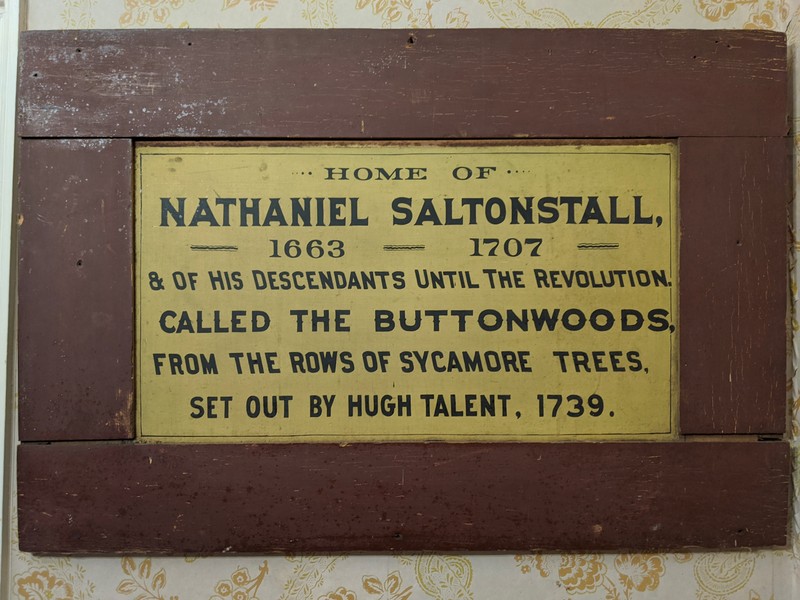 Saltonstall Plaque