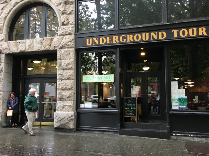 Underground Tour Entrance