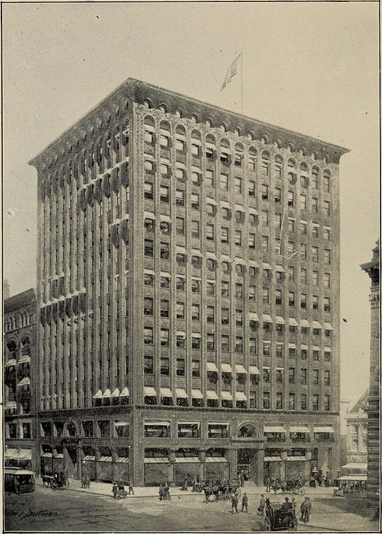 1896 Photo of the Prudential Building