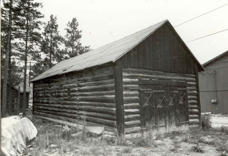 The Jail at its original location. Circa 1983.