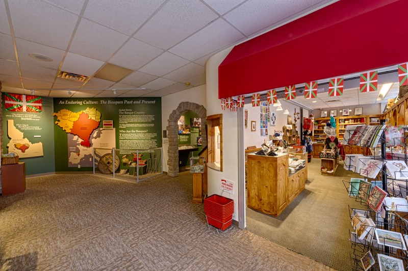 Interior entrance of the museum