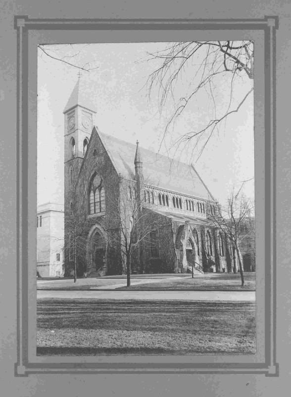 Exterior of 1878 chapel