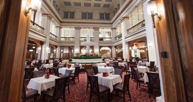 The Walnut Room, opened in 1907, was both the first restaurant in a store and the oldest restaurant in the US